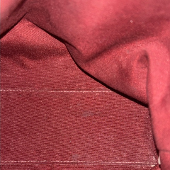 Coach Red and Brown Signature Shoulder Bag - Picture 5 of 5